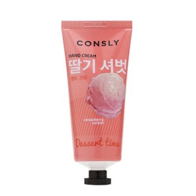 Consly Dessert Time Strawberry Sorbet Hand Cream Крем для рук / Товары для красоты | V4.Market