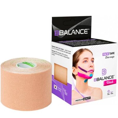 BBTape Silk Face Tape 5см*5м (бежевый) Кинезио тейпы / Товары для красоты | V4.Market