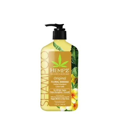 HEMPZ Шампунь оригинальный для увлажнения поврежденных волос / Original Herbal Shampoo For Damaged & Color Treated Hair 500 мл / Шампуни | Товары для красоты | V4.Ru: Маркетплейс