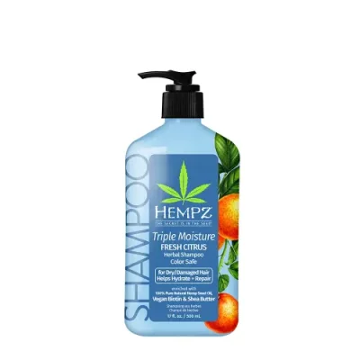 HEMPZ Шампунь тройное увлажнение / Triple Moisture Moisture-Rich Daily Herbal Replenishing Shampoo 500 мл / Шампуни | Товары для красоты | V4.Ru: Маркетплейс