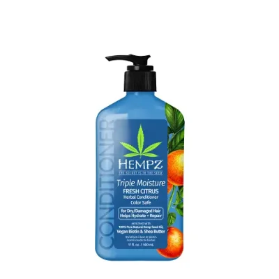 HEMPZ Кондиционер-маска тройное увлажнение / Triple Moisture Moisture-Rich Herbal Whipped Crème Conditioner & Hair Mask 500 мл / Кондиционеры | Товары для красоты | V4.Ru: Маркетплейс