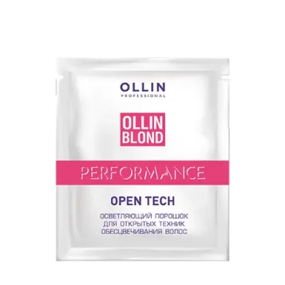 OLLIN PROFESSIONAL Порошок осветляющий для открытых техник обесцвечивания / BLOND PERFORMANCE Open Tech 30 гр / Порошки | Товары для красоты | V4.Ru: Маркетплейс