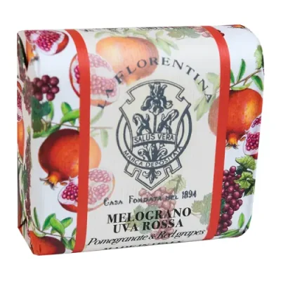 LA FLORENTINA Мыло натуральное Гранат и Красный Виноград / Pomegranate & Red Grape 106 г / Мыла | Товары для красоты | V4.Ru: Маркетплейс