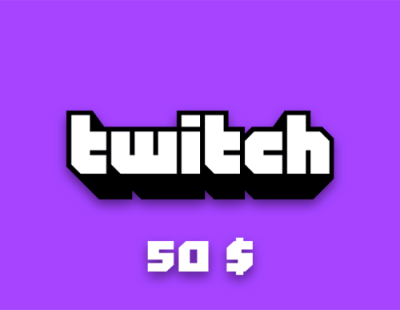 Карта оплаты Twitch 50 USD (USA) [Цифровая версия] (PC) / Игры для ПК | Компьютерная техника | V4.Ru: Маркетплейс