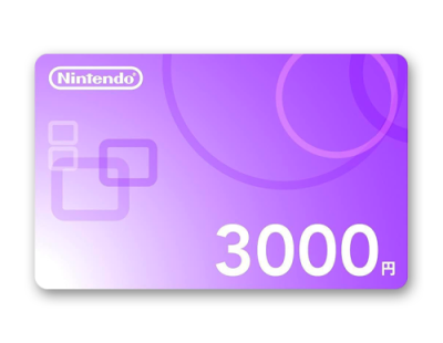 Карта оплаты Nintendo 3000 JPY Japan [Цифровая версия] / Игры для ПК | Компьютерная техника | V4.Ru: Маркетплейс