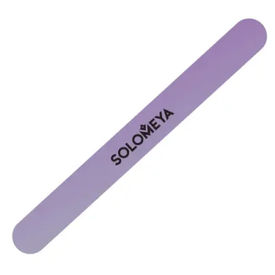 SOLOMEYA Пилка для натуральных и искусственных ногтей 180/180 Лаванда / Lavender Mylar Nail File / Пилки | Товары для красоты | V4.Ru: Маркетплейс