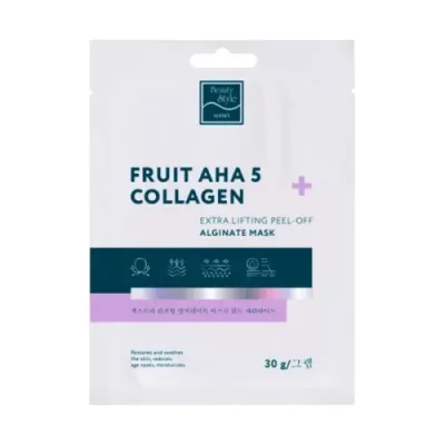 BEAUTY STYLE Маска-лифтинг альгинатная / Fruit AHA 5 + Collagen Beauty Stylе 30 гр / Маски | Товары для красоты | V4.Ru: Маркетплейс