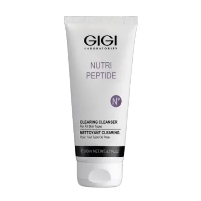 GIGI Гель пептидный очищающий / Clearing Cleanser NUTRI-PEPTIDE 200 мл / Гели | Товары для красоты | V4.Ru: Маркетплейс