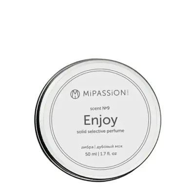 MIPASSIONcorp Духи твердые, амбра, дубовый мох / Enjoy MiPASSiON 50 мл / Особые средства | Товары для красоты | V4.Ru: Маркетплейс