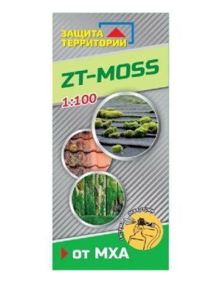 Защита территории ZT-moss от мха, концентрат для системы «Аква-Стрим 1:100» / Гербициды | Дача, сад и огород | V4.Ru: Маркетплейс