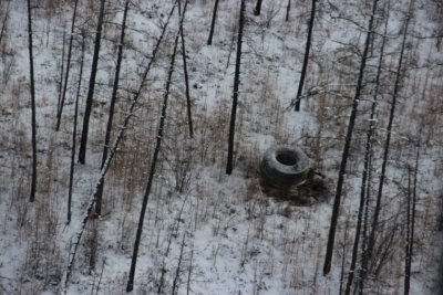 В Вилюйском районе Якутии обнаружили торовый бак ракеты-носителя / ЯСИА   