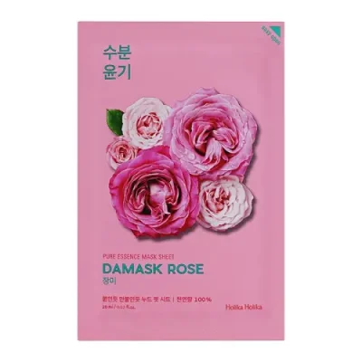 HOLIKA HOLIKA Маска тканевая увлажняющая Пьюр Эссенс, дамасская роза / Pure Essence Mask Sheet Damask Rose 20 мл / Маски | Товары для красоты | V4.Ru: Маркетплейс