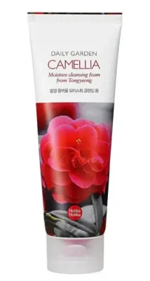 HOLIKA HOLIKA Пенка очищающая с камелией Дейли Гарден / Daily Garden Camelia Moisture Cleansing Foam from Tongyeong 120 мл / Пенки | Товары для красоты | V4.Ru: Маркетплейс