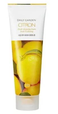 HOLIKA HOLIKA Пенка очищающая с цитрусом Дейли Гарден / Daily Garden Citron Fresh cleansing foam from Goheung 120 мл / Пенки | Товары для красоты | V4.Ru: Маркетплейс