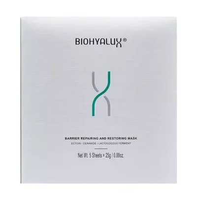 BIOHYALUX Маска восстанавливающая на тканевой основе / Barrier Repairing and Restoring Mask 5х25 г / Маски | Товары для красоты | V4.Ru: Маркетплейс