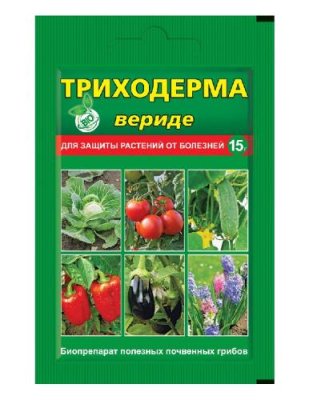 Триходерма вериде, защита растений от болезней пакет 15 г / Защита растений от болезней | Дача, сад и огород | V4.Ru: Маркетплейс