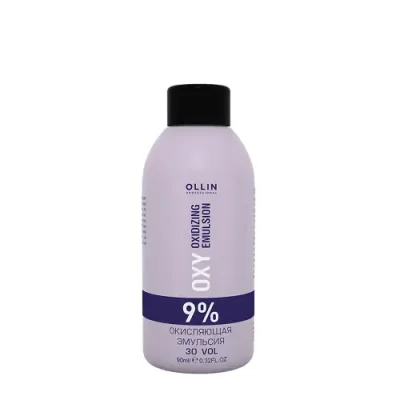 OLLIN PROFESSIONAL Эмульсия окисляющая 9% (30vol) / Oxidizing Emulsion OLLIN performance OXY 90 мл / Окислители | Товары для красоты | V4.Ru: Маркетплейс