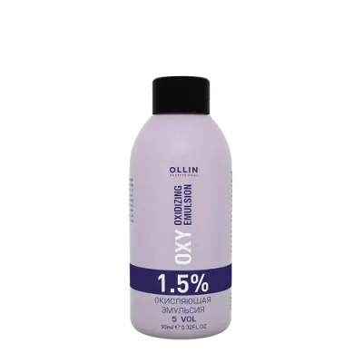 OLLIN PROFESSIONAL Эмульсия окисляющая 1,5% (5vol) / Oxidizing Emulsion OLLIN performance OXY 90 мл / Окислители | Товары для красоты | V4.Ru: Маркетплейс