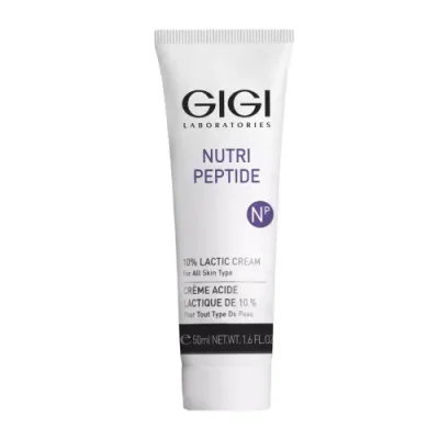 GIGI Крем пептидный с 10% молочной кислотой / Lactic cream 10% NUTRI-PEPTIDE 50 мл / Кремы | Товары для красоты | V4.Ru: Маркетплейс