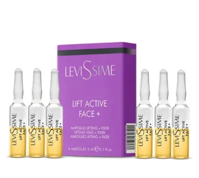 LEVISSIME Концентрат фиксирующие лифтинг-ампулы для лица / Anti-Aging Lift active face+ 6 х 3 мл / Концентраты | Товары для красоты | V4.Ru: Маркетплейс