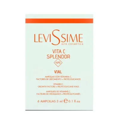 LEVISSIME Концентрат в ампулах с витамином С и протеогликанами / Vita C Splendor + GPS Vial 6 шт х 3 мл / Концентраты | Товары для красоты | V4.Ru: Маркетплейс