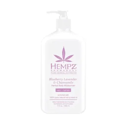 HEMPZ Молочко увлажняющее для тела лаванда, ромашка и дикие ягоды / Blueberry Lavender and Chamomile Herbal Body Moisturizer 500 мл / Молочко | Товары для красоты | V4.Ru: Маркетплейс