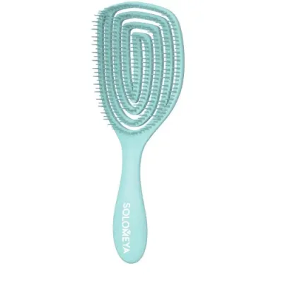 SOLOMEYA Расческа для сухих и влажных волос с ароматом жасмина MZ0011 / Wet Detangler Brush Oval Jasmine / Расчески | Товары для красоты | V4.Ru: Маркетплейс