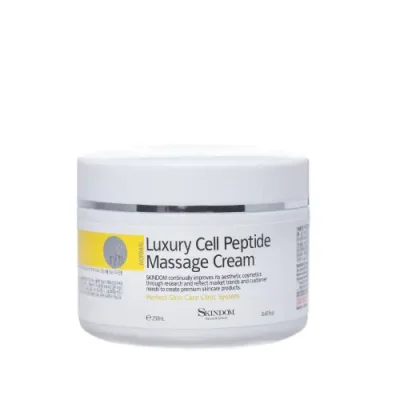 SKINDOM Крем массажный с пептидами для лица / LUXURY CELL PEPTIDE MASSAGE CREME 250 мл / Кремы | Товары для красоты | V4.Ru: Маркетплейс