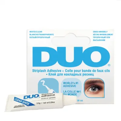 DUO Клей для ресниц прозрачный / DUO Striplash Adhesive White/Clear 2.5 гр / Клеи | Товары для красоты | V4.Ru: Маркетплейс