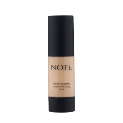 NOTE COSMETICS Основа тональная стойкая с матирующим эффектом 125 / MATTIFYING EXTREME WEAR FOUNDATION PUMP SPF15 30 мл / Тональные основы | Товары для красоты | V4.Ru: Маркетплейс