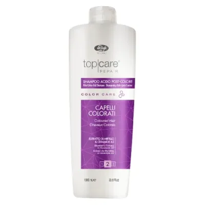 LISAP MILANO Стабилизатор цвета / Top Care Repair Color Care After Color Acid Shampoo 1000 мл / Шампуни | Товары для красоты | V4.Ru: Маркетплейс