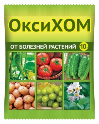 ОксиХом от болезней 10гр / Защита растений от болезней | Дача, сад и огород | V4.Ru: Маркетплейс