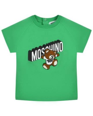 Футболка с аппликацией "медвежонок" Moschino / Футболки, Топы, Майки | Одежда, обувь и аксессуары | V4.Ru: Маркетплейс