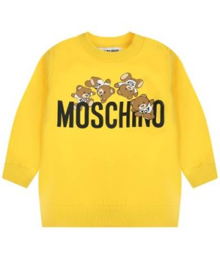 Свитшот с лого, желтый Moschino / Свитеры, Толстовки | Одежда, обувь и аксессуары | V4.Ru: Маркетплейс