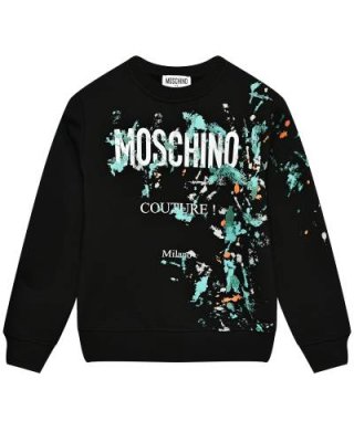 Свитшот с принтом "кляксы" Moschino / Толстовки, Свитшоты | Одежда, обувь и аксессуары | V4.Ru: Маркетплейс