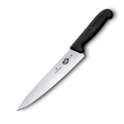 Поварской кухонный шеф-нож Victorinox Cutlery 25 см, сталь X55CrMo14, рукоять полипропилен, черный / Универсальные | Товары для дома | V4.Ru: Маркетплейс