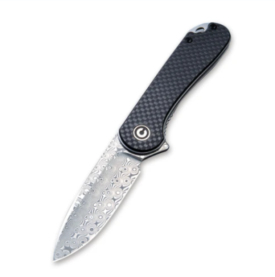 Складной нож CIVIVI Elementum, сталь Damascus, Black G10/Carbon / Раскладные | Товары для дома | V4.Ru: Маркетплейс