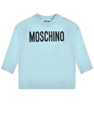 Свитшот с черным лого, голубой Moschino / Свитеры, Толстовки | Одежда, обувь и аксессуары | V4.Ru: Маркетплейс