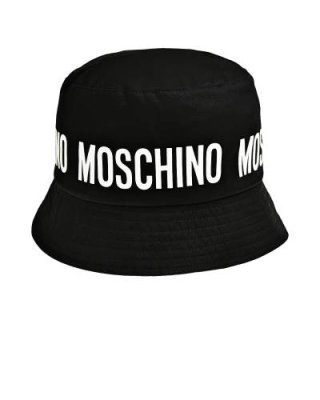 Панама с белым лого, черная Moschino / Панамы | Одежда, обувь и аксессуары | V4.Ru: Маркетплейс