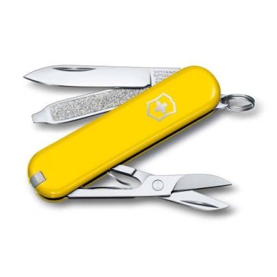 Нож Victorinox Classic SD Colors, Sunny Side (0.6223.8G) жёлтый, 7 функций 58мм / Раскладные | Товары для дома | V4.Ru: Маркетплейс