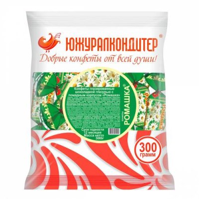 Конфеты Ромашка, Южуралкондитер, 300 гр. / Шоколадные конфеты | Продукты питания | V4.Ru: Маркетплейс