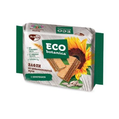 Вафли Eco Botanica из цельносмолотой муки с семечками, 145 гр. / Вафли с пользой | Продукты питания | V4.Ru: Маркетплейс