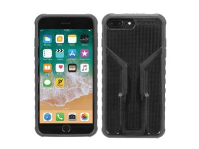 Чехол для смартфона c креплением TOPEAK RIDECASE W/MOUNT, WORK WITH iPHONE 8+/7+/6S+/6+, BLACK/GRAY, TT9857BG / Держатели для телефона на велосипед | Спорт и отдых | V4.Ru: Маркетплейс