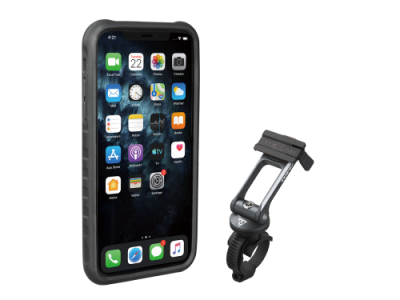 Чехол для смартфона TOPEAK RIDECASE, W/RIDECASE MOUNT WORKS W/IPHONE 11 PRO MAX, с креплением, BLACK/GRAY, TT9865BG / Держатели для телефона на велосипед | Спорт и отдых | V4.Ru: Маркетплейс