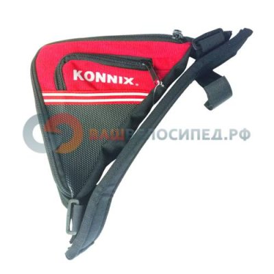 Сумка под раму велосипеда KONNIX, полиэстер 600D, чёрно-красная, TY07132TA / Велосумки | Спорт и отдых | V4.Ru: Маркетплейс