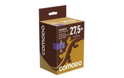 Велокамера COMODO, PLUS SIZE 27.5(+) x 2.50/3.00 (64/76 - 584), FV 48мм бутиловая, TBCM27250FV48BT / Камеры для велосипеда | Спорт и отдых | V4.Ru: Маркетплейс