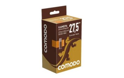 Велокамера COMODO, 27.5 x 2.125/2.40 (52/62-584), AV 40 мм, бутиловая, TBCM272125AV40BT / Камеры для велосипеда | Спорт и отдых | V4.Ru: Маркетплейс