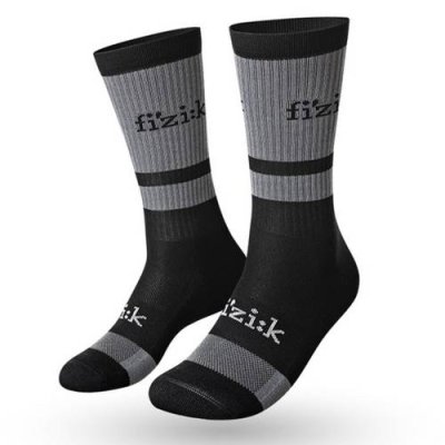 Велоноски FIZI:K, серый/чёрный, FZKSOCKSOF (Размер: М, Цвет: Серый/чёрный) / Велоноски | Спорт и отдых | V4.Ru: Маркетплейс