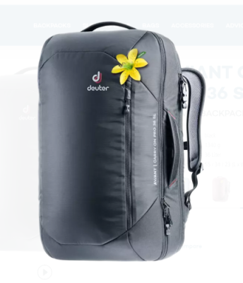 Велорюкзак Deuter Aviant Carry On Pro SL, 36 л, женский, black, 3510320_7000 / Велорюкзаки | Спорт и отдых | V4.Ru: Маркетплейс