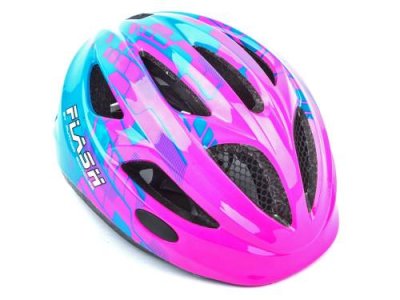 Велошлем детский AUTHOR Flash X8 INMOLD LED Pink/Blue matt (Размер: 51-55 см) / Детские велошлема | Спорт и отдых | V4.Ru: Маркетплейс